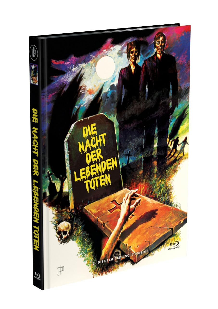 Die Nacht der lebenden Toten (Neue Retro Synchro) | Mediabook Cover D1 limited 44 UNCUT