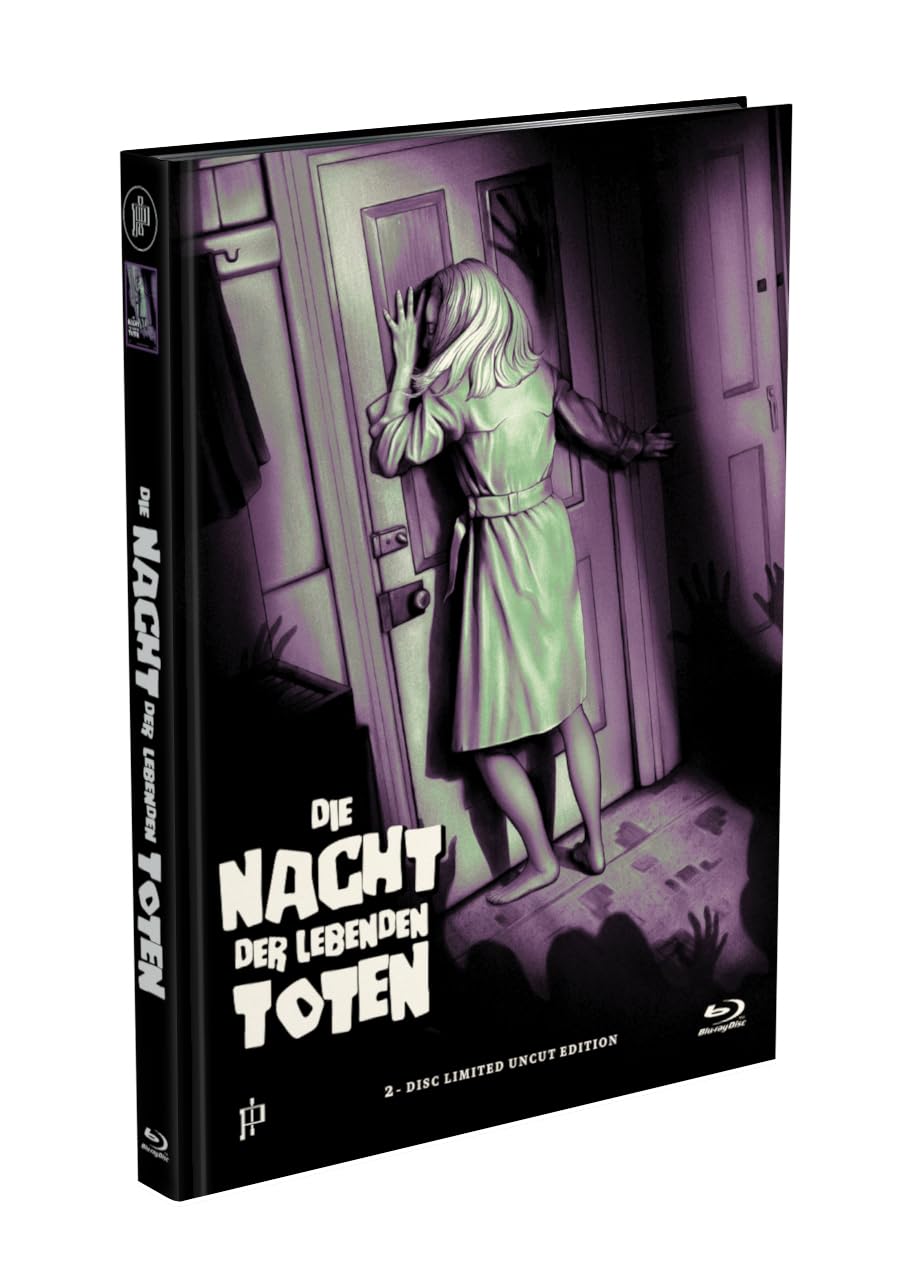 Die Nacht der lebenden Toten (Neue Retro Synchro) | Mediabook Cover Q limited 44 UNCUT