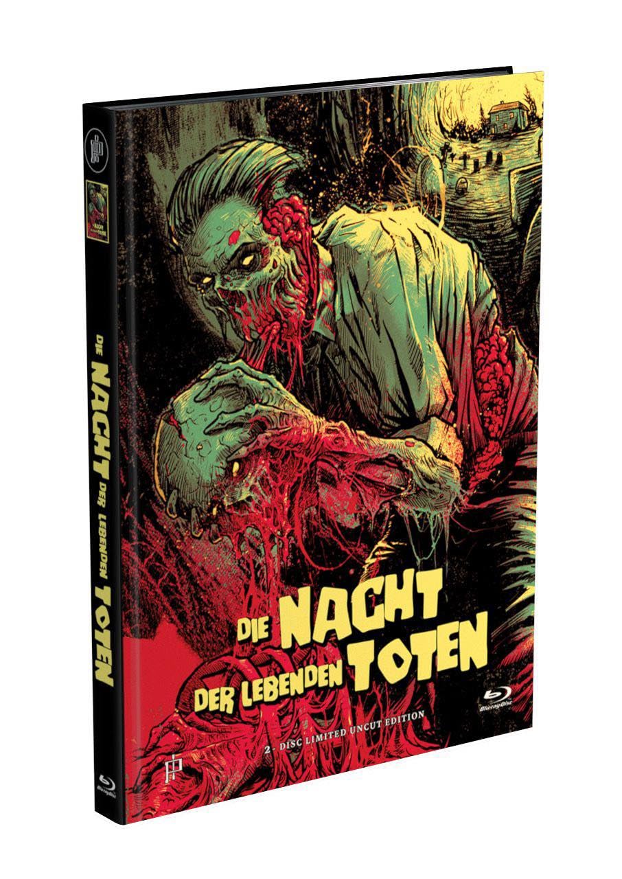 Die Nacht der lebenden Toten (Neue Retro Synchro) | Mediabook Cover S limited 44 UNCUT
