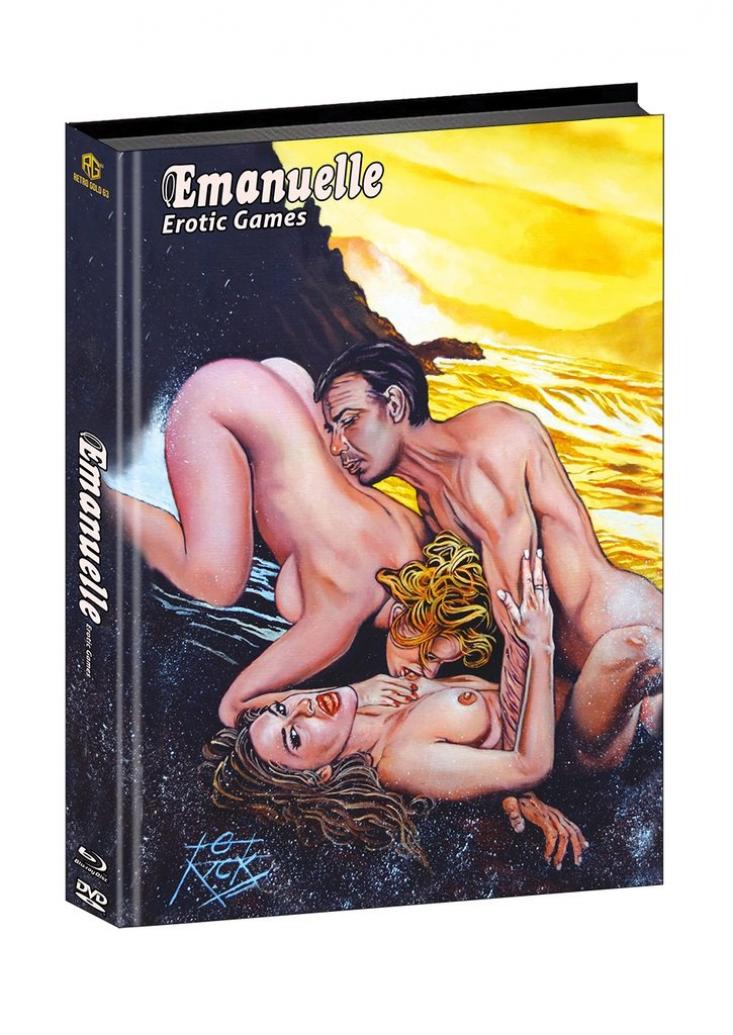 Emanuelle - Erotic Games | Uncut Mediabook Edition - Cover A wattiert