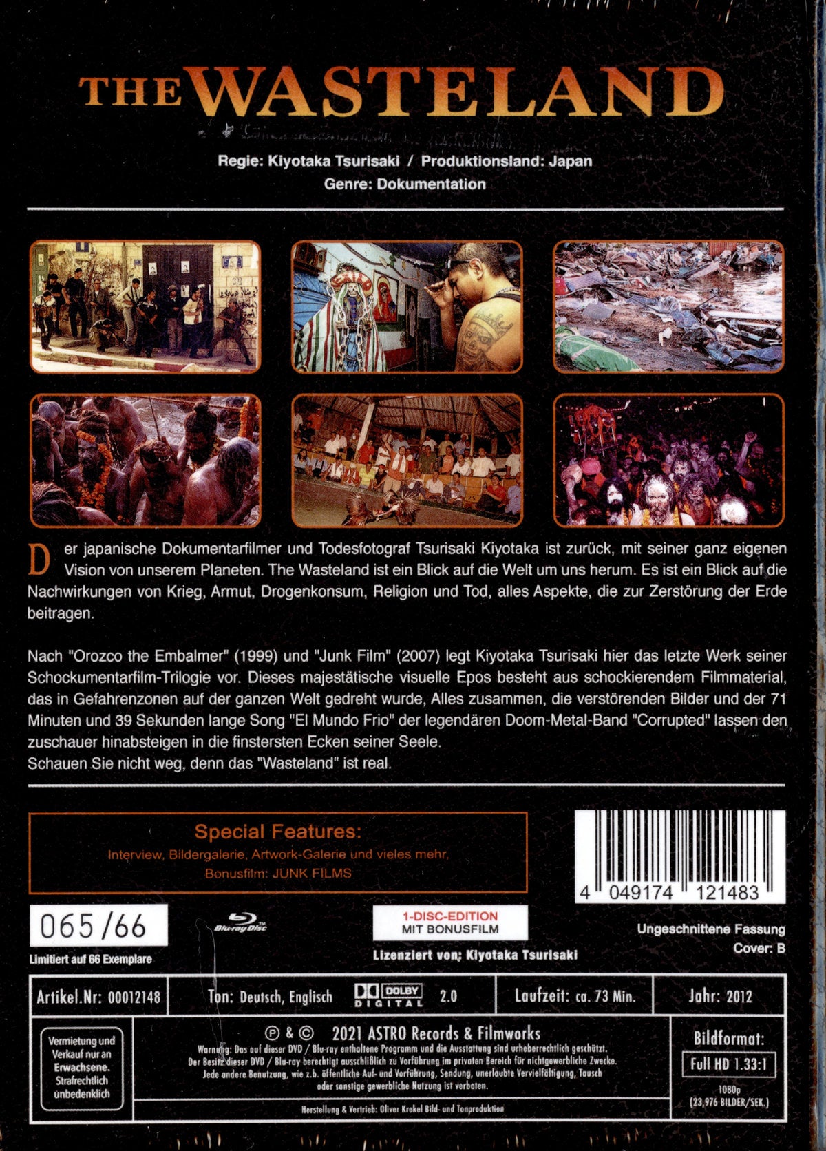 The Wasteland | Mediabook - Cover B