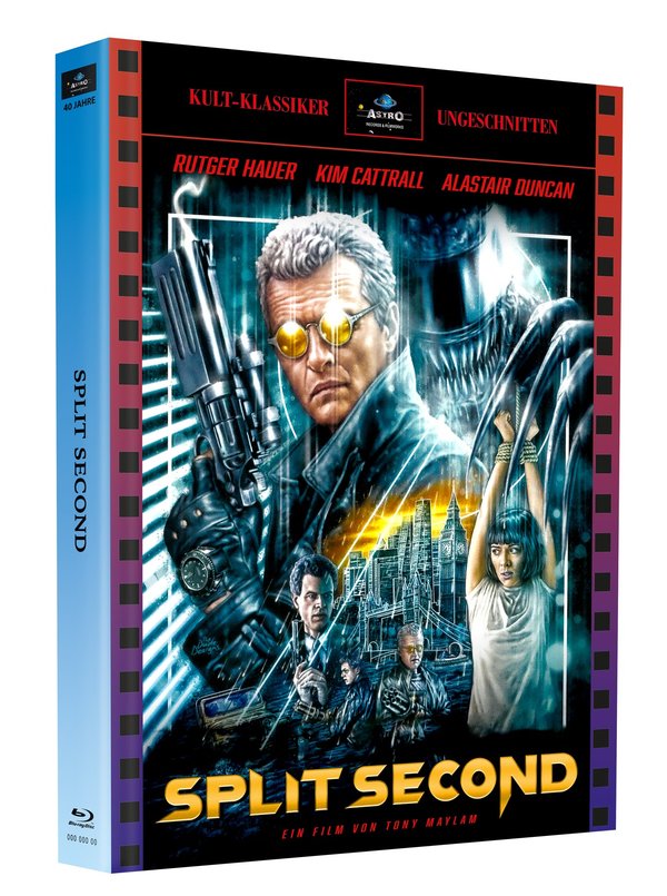 Split Second (1992) Cover A, Limited Edition, Mediabook, Remastered in 4K