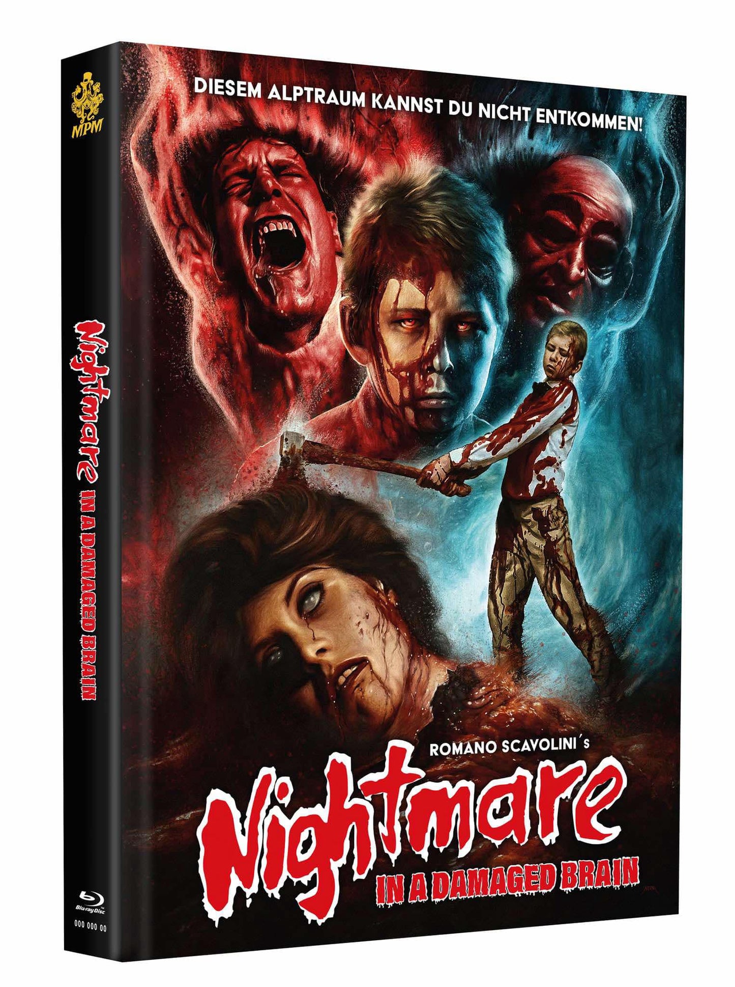 Nightmare in a Damaged Brain | Remastered Limited Mediabook Edition - Cover B