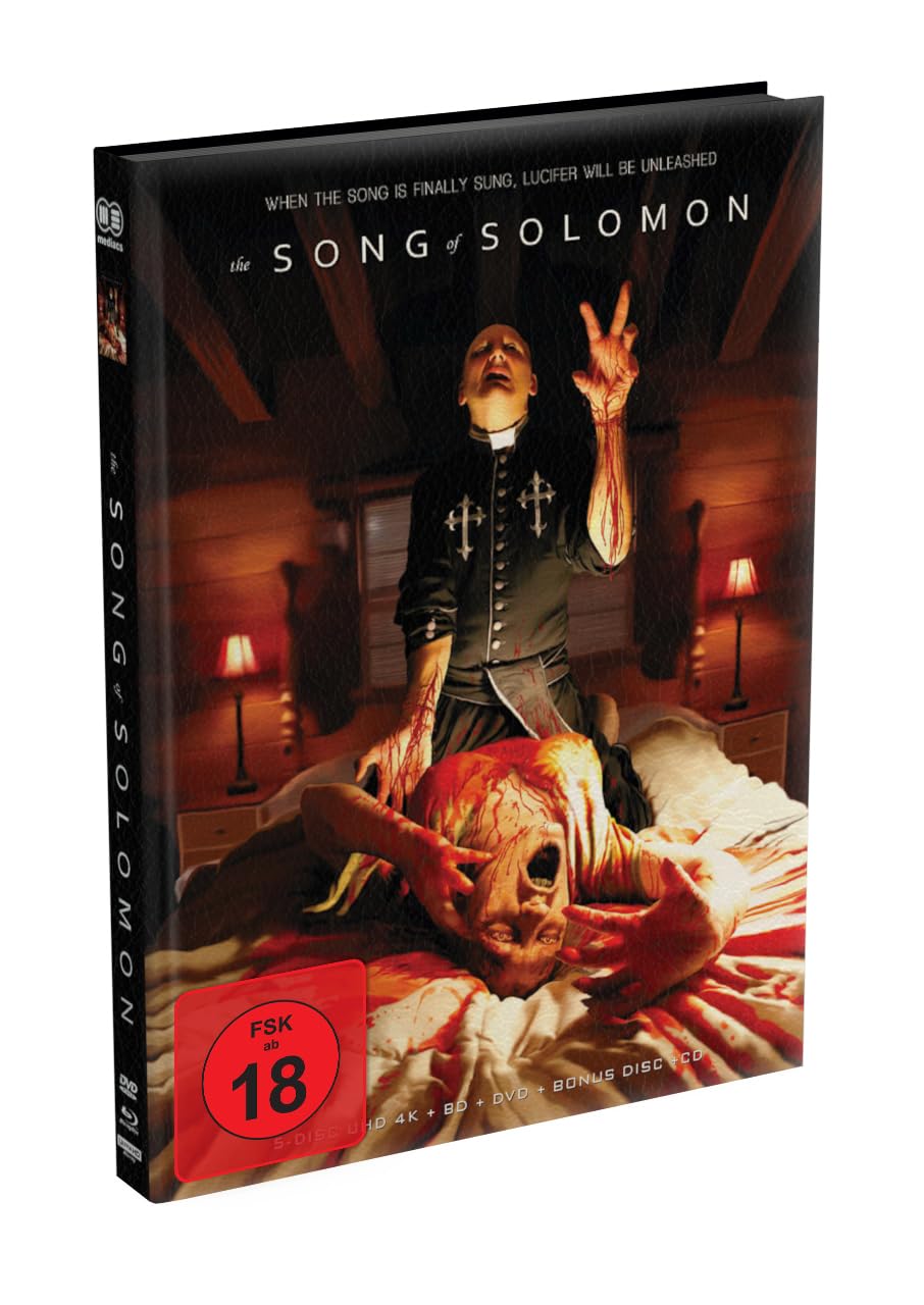 American Guinea Pig - The Song of Solomon - 4K UHD/BD/2DVD/CD - 5-Disc Mediabook Cover B
