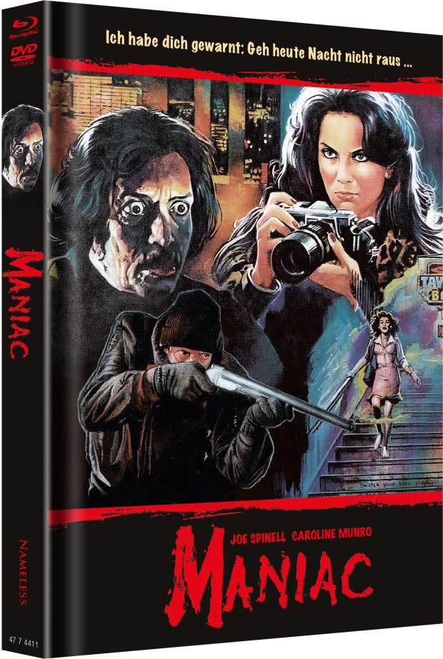 Maniac | Limited Uncut Mediabook - Cover D