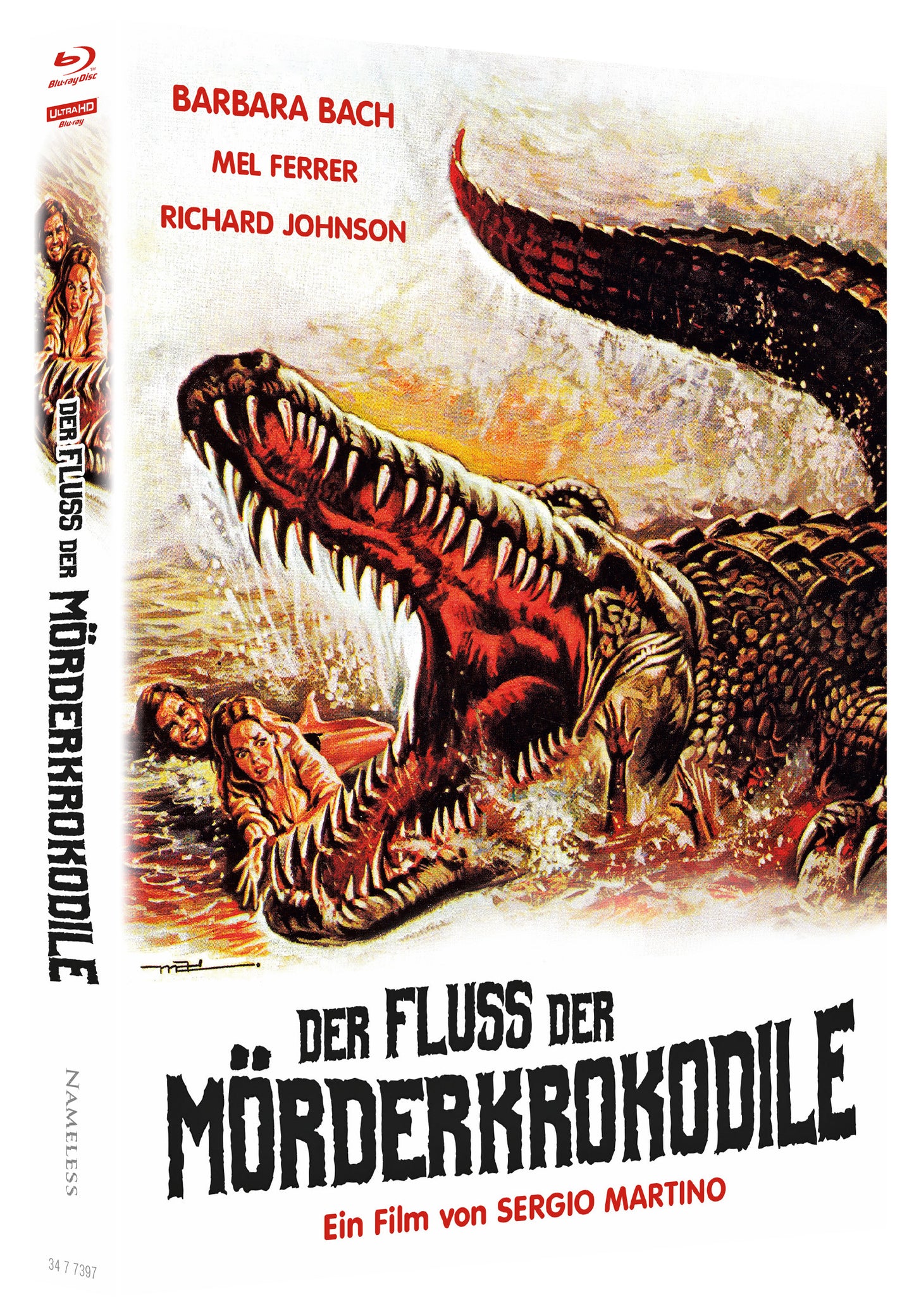 DER FLUSS DER MÖRDERKROKODILE | MEDIABOOK - COVER B - UNCUT