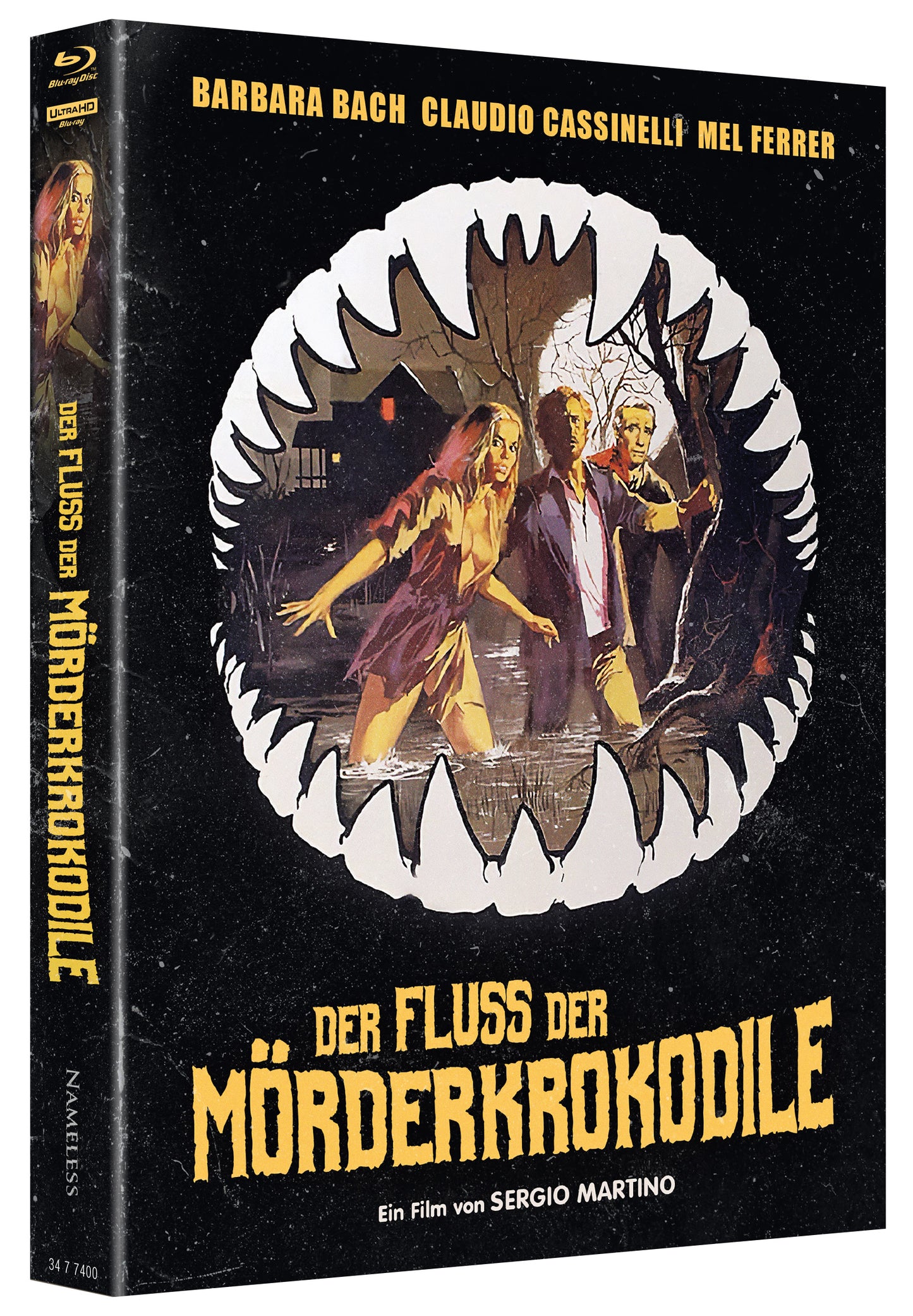 DER FLUSS DER MÖRDERKROKODILE | MEDIABOOK - COVER E - UNCUT