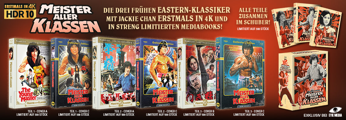 MEISTER ALLER KLASSEN | FULL-SET 1-3 MEDIABOOK - COVER A EDITION