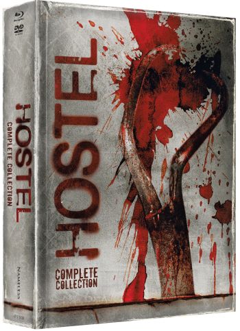Hostel 1-3 - Uncut Complete Mediabook Collection Cover B - (B-Ware) Keine Limitierungsnummer