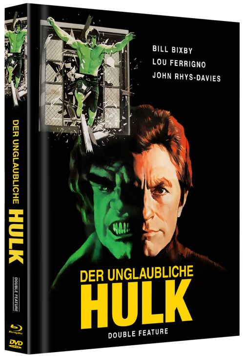 Der unglaubliche Hulk - Double Feature | Uncut Mediabook Edition - Cover B