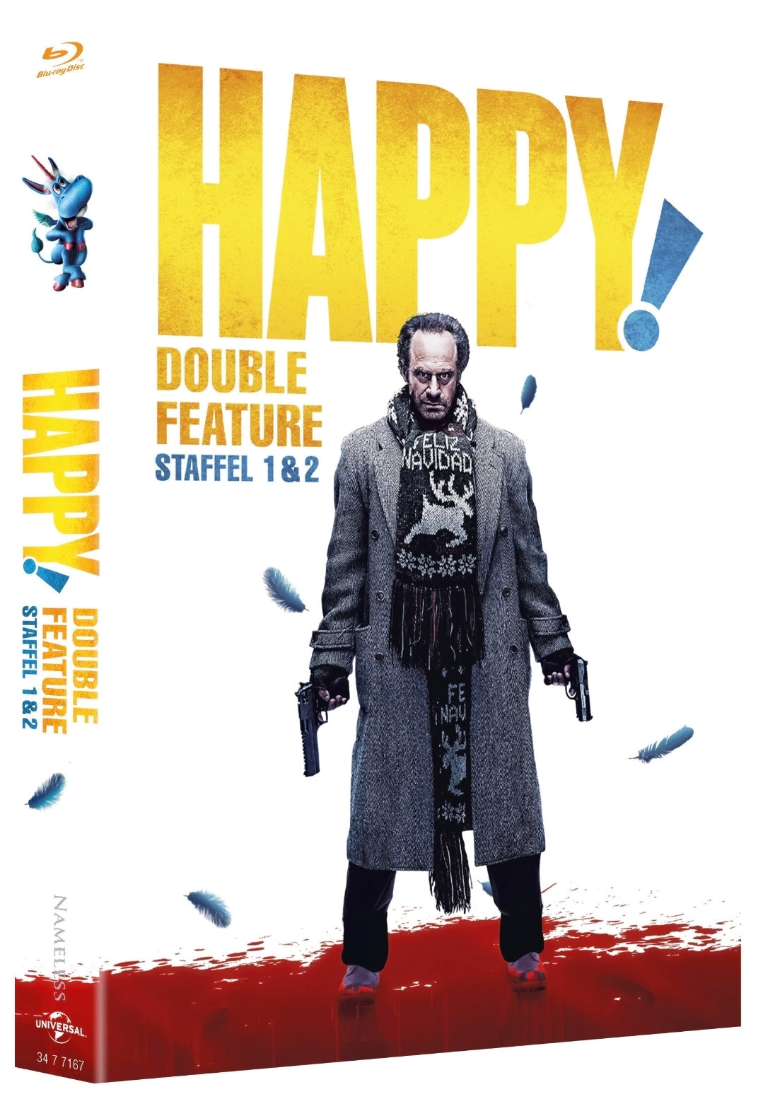 HAPPY | DOUBLE - FEATURE - STAFFEL 1&2 - BIGBOOK COVER A