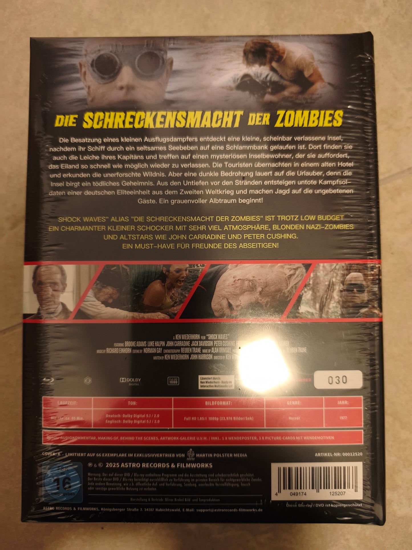 Die Schreckensmacht der Zombies (MPM Mediabook Cover A - Wattiert)