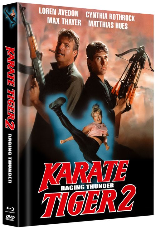 Karate Tiger 2 - Raging Thunder - Uncut Mediabook Edition (DVD+blu-ray) (B)