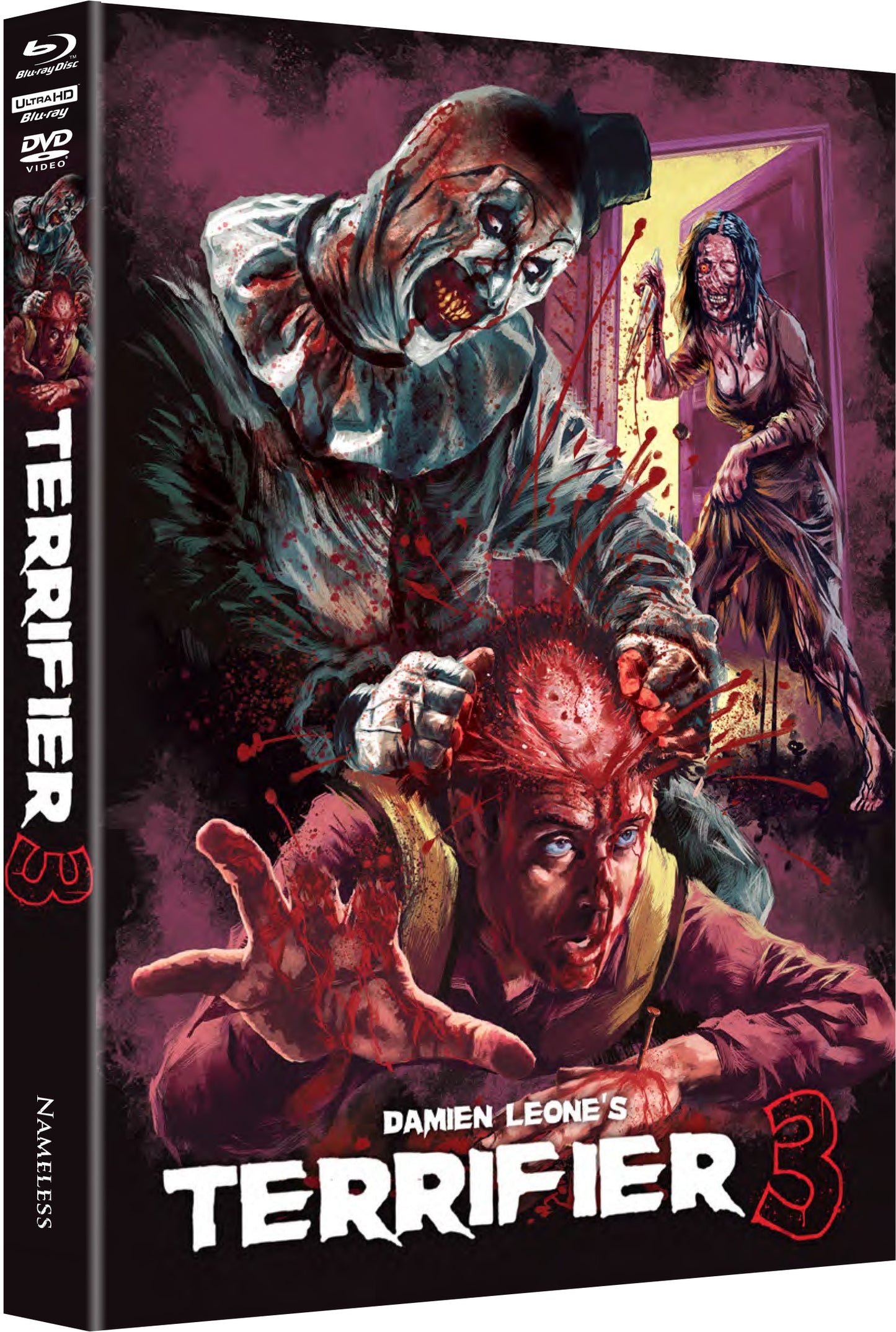 TERRIFIER 3 | MEDIABOOK - COVER L - UNCLE FRANK - TÜR - 3 DISC EDITION