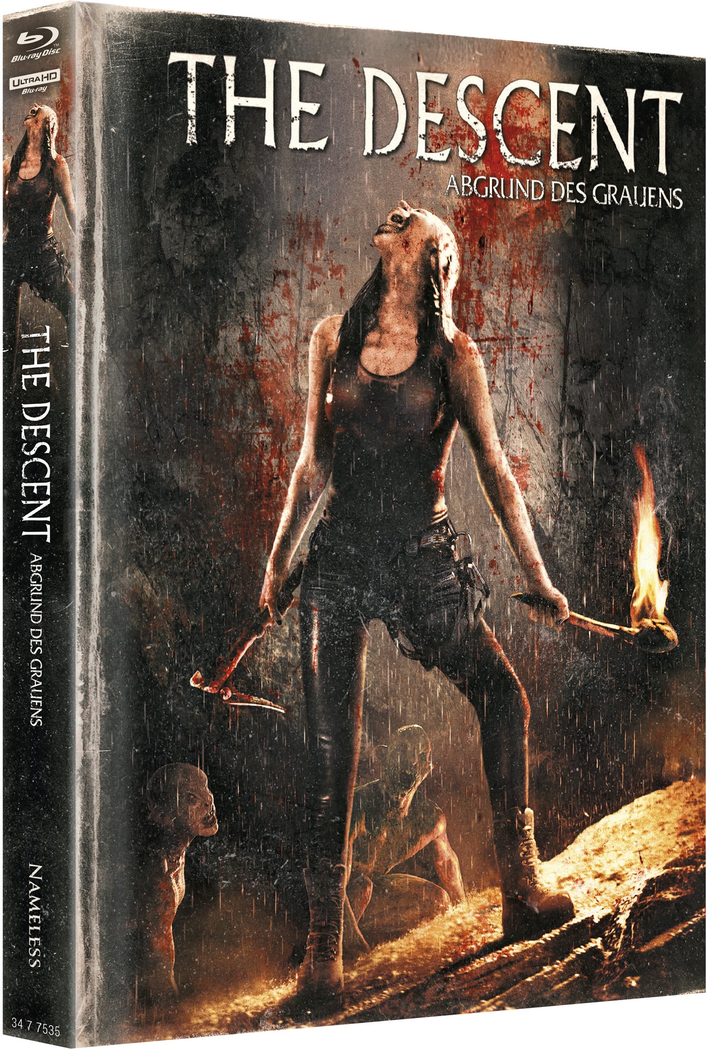 The DESCENT | Mediabook - Cover F - Wattiert