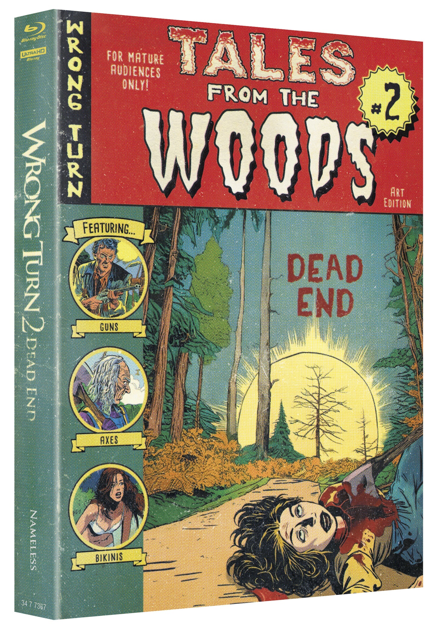 Wrong Turn 2 | Limitiertes Mediabook - Cover D, Comic