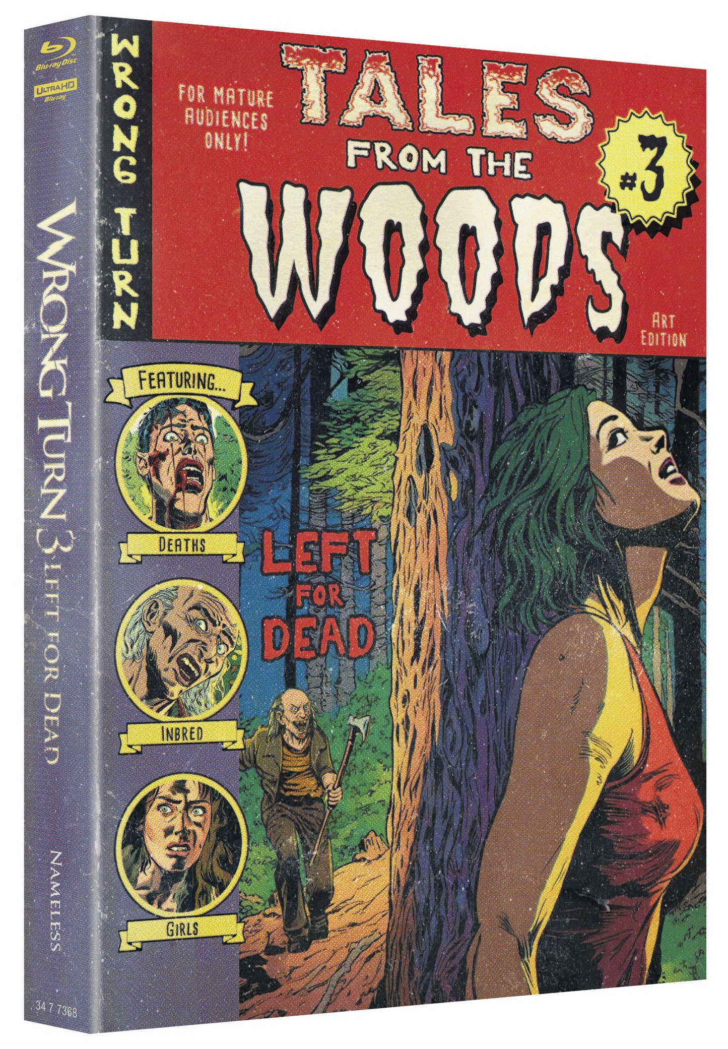 Wrong Turn 3 | Limitiertes Mediabook - Cover D, Comic