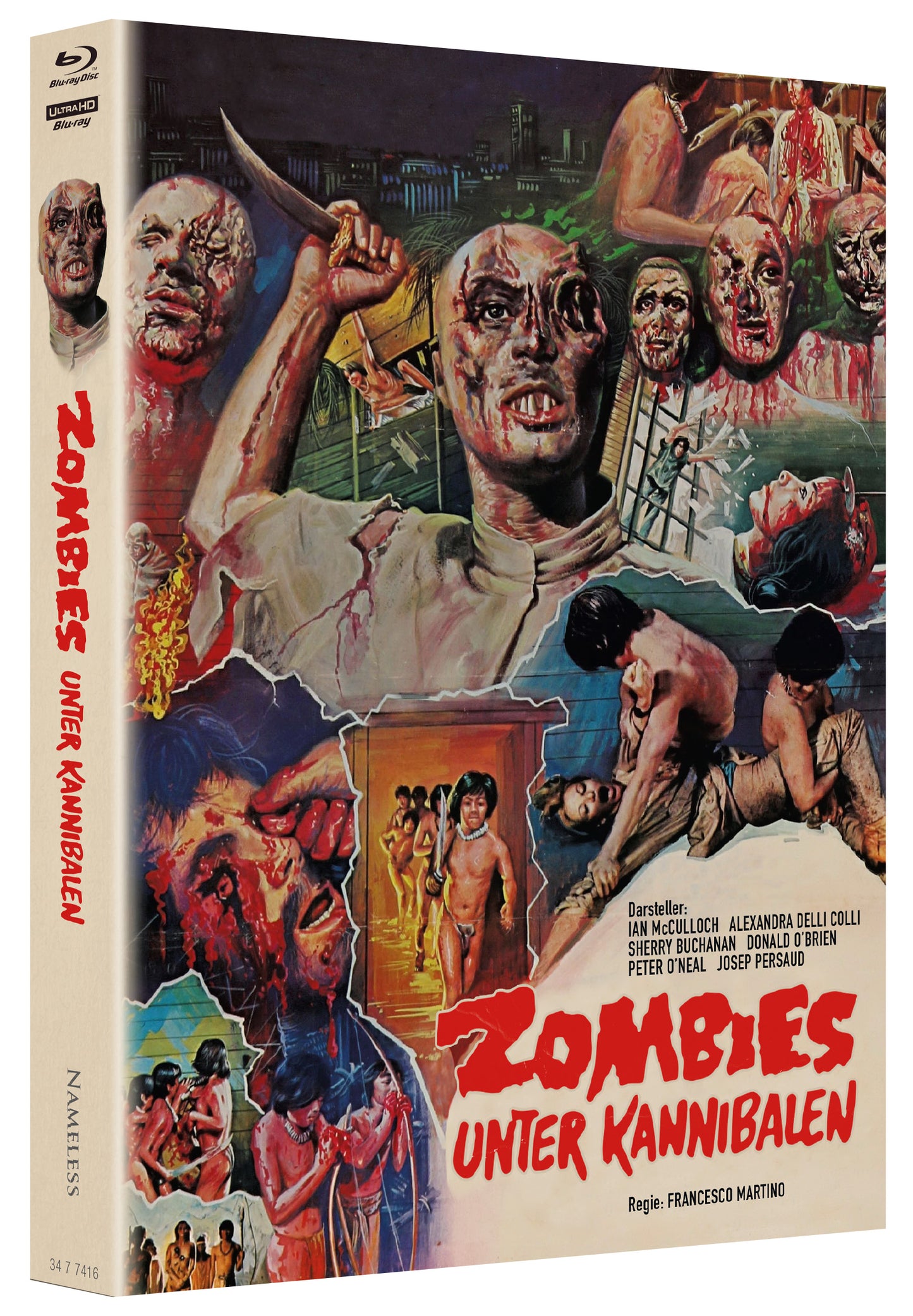 Zombies unter Kannibalen | Mediabook - Cover H