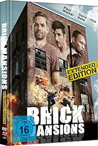 BR+DVD Brick Mansion (Extended Edition) - 2-Disc Mediabook (Cover B) - limitiert auf 555 Stück