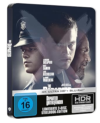 Departed: Unter Feinden - Limited Steelbook (4K UHD + Blu-ray)
