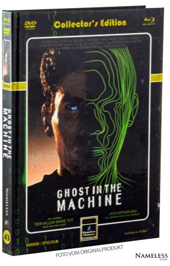 Ghost in the Machine - Uncut Mediabook Edition (DVD+blu-ray) Cover Retro