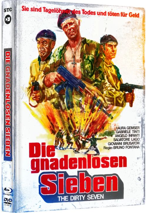 Die gnadenlosen Sieben | Uncut Mediabook Edition - Cover A
