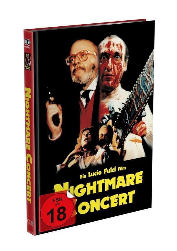 NIGHTMARE CONCERT - 4 - Disc Mediabook Cover C (BD+2DVD+CD) Lim. Ed. 999 - fanpush - media