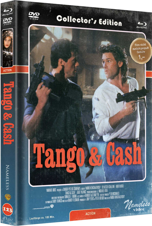 Mediabook Tango & Cash Cover D – Retro