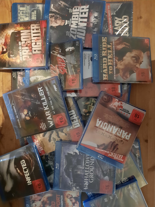 25er BLU-RAY TRASH Paket!!!!!!