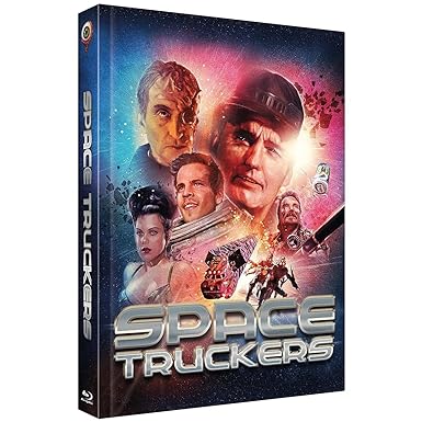 Space Truckers - Mediabook - Cover B (25th Anniversary Edition) (2-Disc Limited Collector‘s Edition Nr. 46) - Limitiert auf 444 Stück