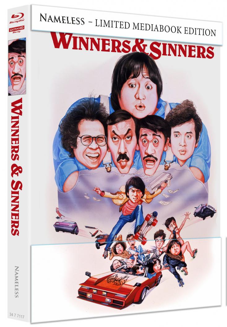 Winners & Sinners | Limited Edition Mediabook - Cover B - limitiert auf 500 Stück