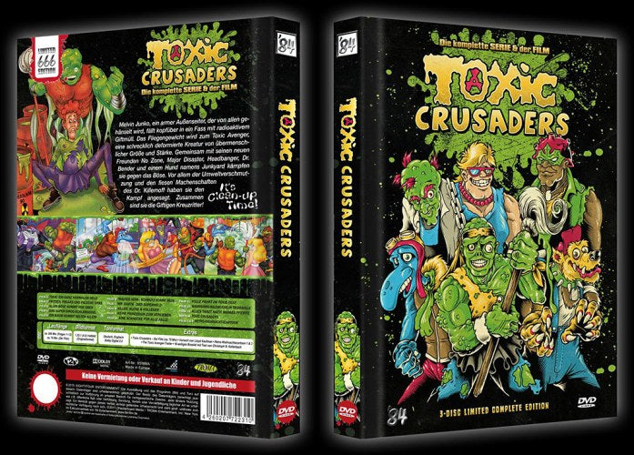 Toxic Crusaders - Die Giftigen Kreuzritter - Die komplette Serie & der Film | Mediabook