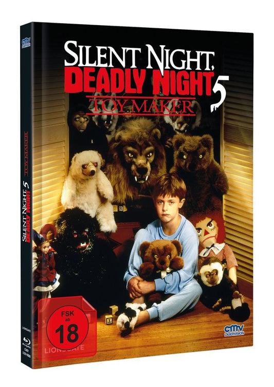 Silent Night Deadly Night 5: The Toy Maker - Uncut Mediabook Edition - Cover B [DVD+blu-ray]