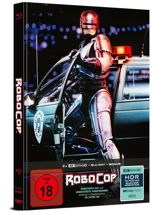 Robocop - Directors Cut & Kinofassung | Uncut Mediabook Edition