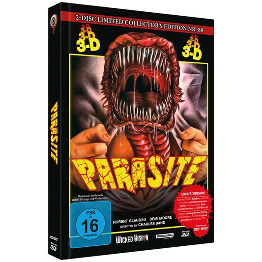 Parasite - Killer Parasit 3D - Uncut Mediabook Edition (blu-ray) (E)