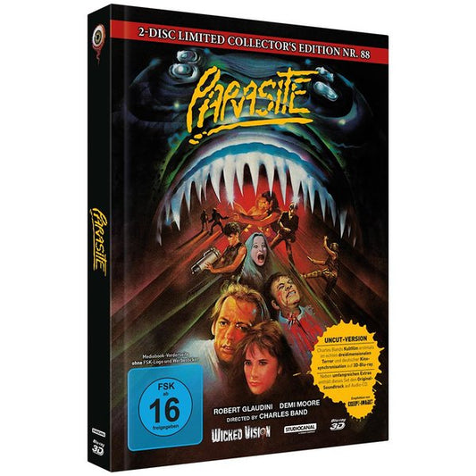 Parasite - Killer Parasit 3D - Uncut Mediabook Edition (blu-ray) (D)