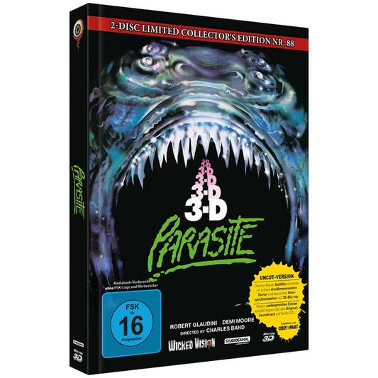 Parasite - Killer Parasit 3D - Uncut Mediabook Edition (blu-ray) (C)