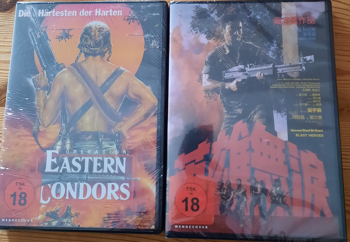 DOUBLE Pack DVD  Operation Eastern Condors + Blast Heroes