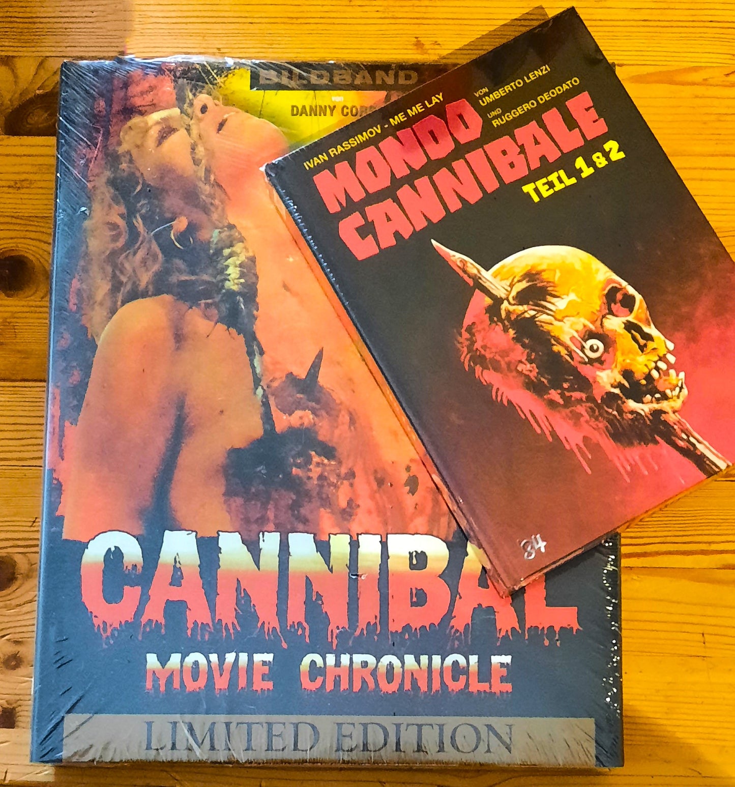 BundleMondo Cannibale 1 &  2 Double Feature  -  Mediabook + den Bildband Cannibal Movie Chronicle