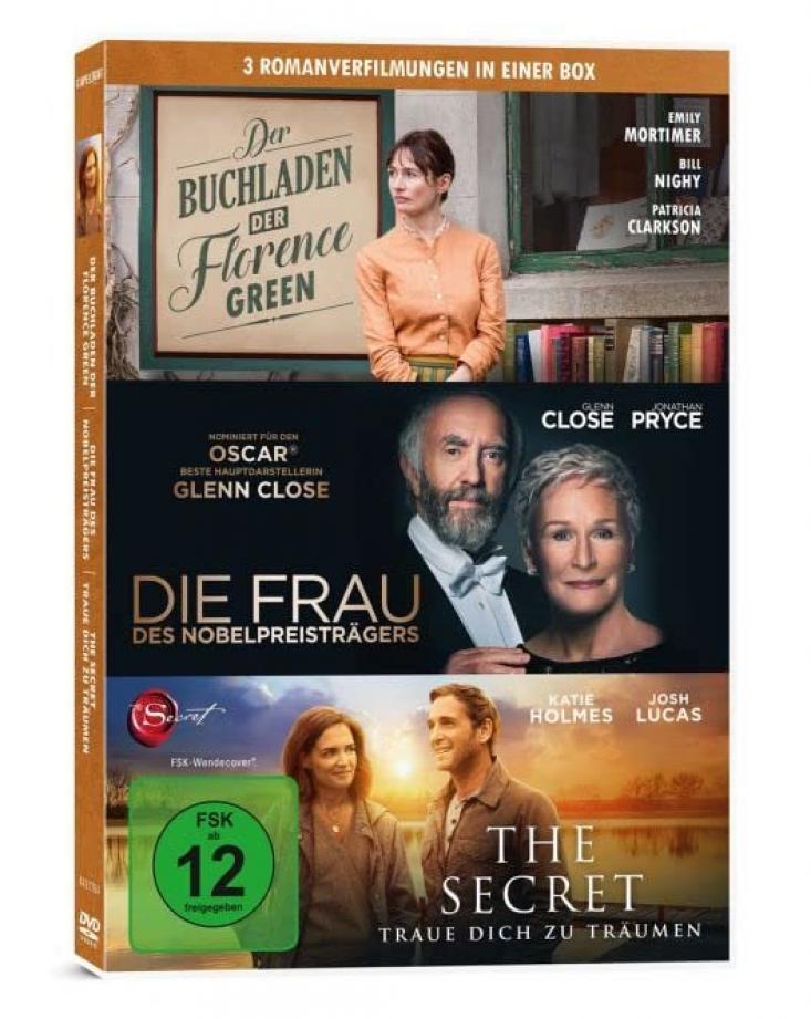 3 Romanverfilmungen in einer DVD Box - fanpush - media