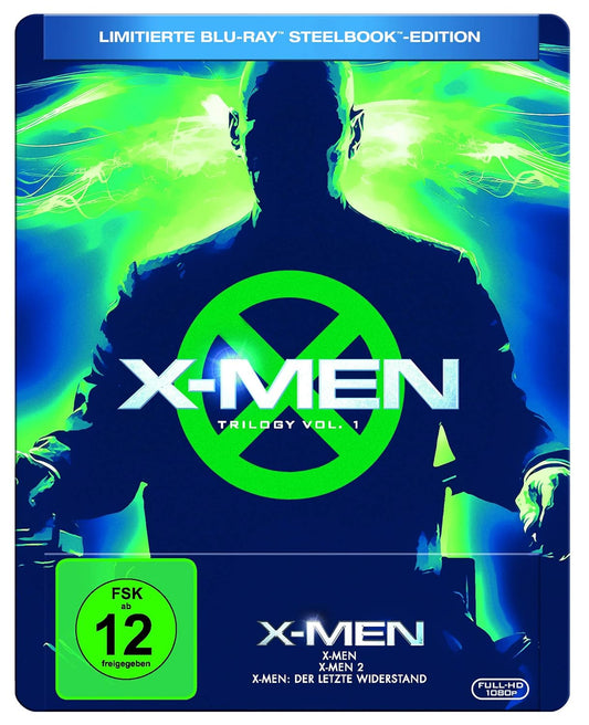 X-MEN TRILOGIE 1-3 (3-BD) Steelbook Blu-ray  GEBRAUCHT