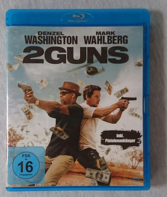 2Guns Blu-ray mit Pistolenanhänger