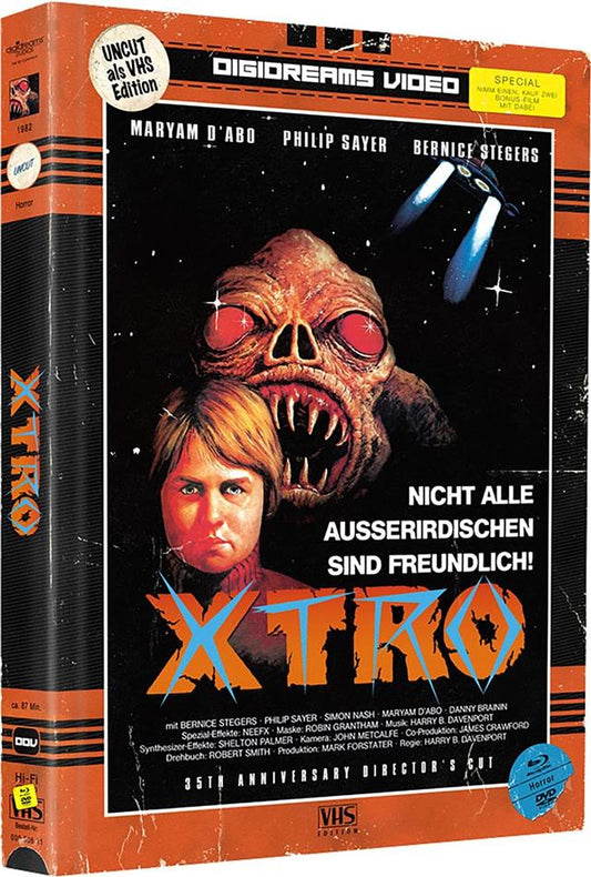 X-Tro (1982) VHS | Edition, Limited Edition, Mediabook, Uncut