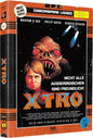 X-Tro (1982) VHS-Edition, Limited Edition, Mediabook, Uncut, Blu-ray + DVD