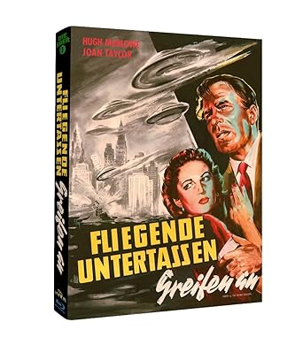 Fliegende Untertassen greifen an - Mediabook - Cover A - PHANTASTISCHE FILMKLASSIKER FOLGE NR. 23 [Blu-ray]