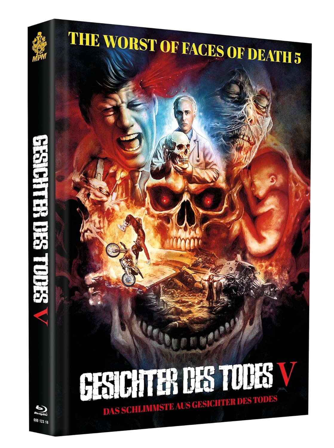 Gesichter des Todes 5 | Limited 222 Mediabook wattiert - Cover A