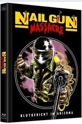 Nail Gun Massacre (1985) Cover B, Limited Edition, Mediabook, 2 Blu-rays