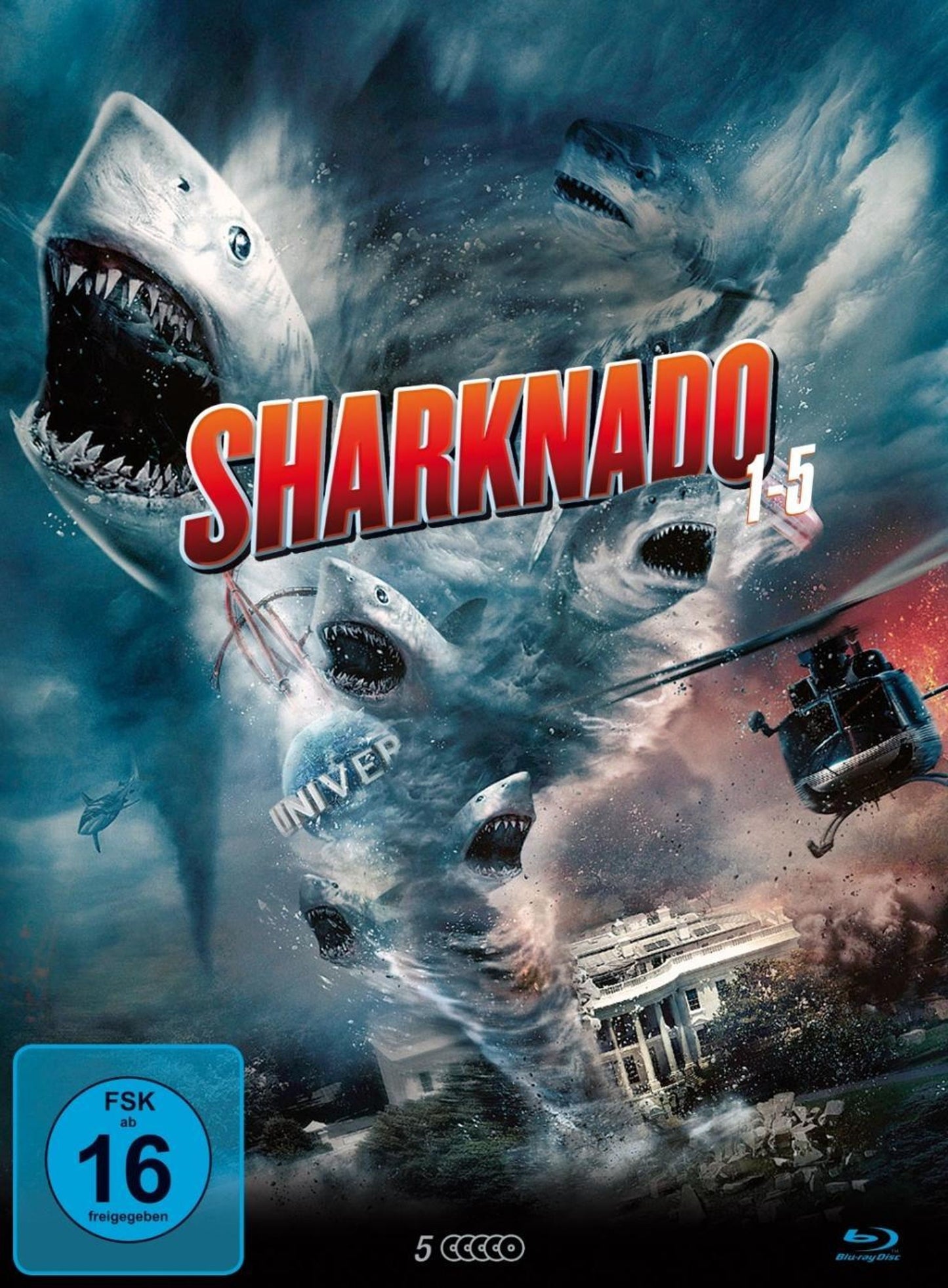 Sharknado 1-5 | 5-Disc Mediabook Edition