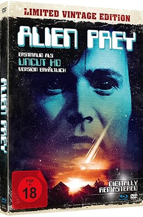 Alien Prey - uncut Vintage Edition (+ DVD) - Mediabook, limitiert auf 1.000 Stück, inkl. Booklet, HD neu abgetastet [Blu-ray]