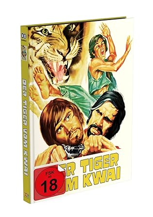 Der Tiger Vom Kwai-Mediabook Cover B (Lim.) [Blu-ray]